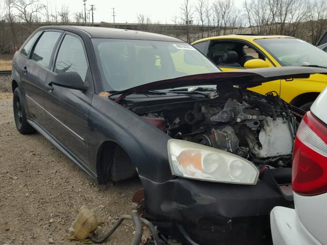 1G1ZT63866F289211 - 2006 CHEVROLET MALIBU MAX BLACK photo 1