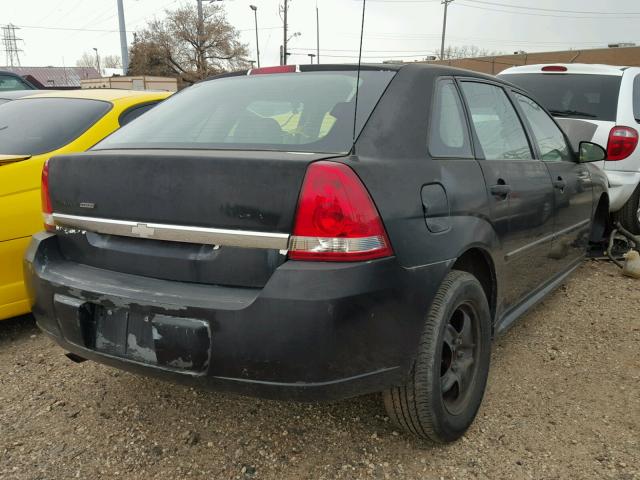 1G1ZT63866F289211 - 2006 CHEVROLET MALIBU MAX BLACK photo 4