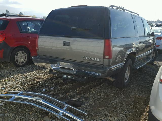 3GNEC16RXXG256622 - 1999 CHEVROLET SUBURBAN C GRAY photo 4