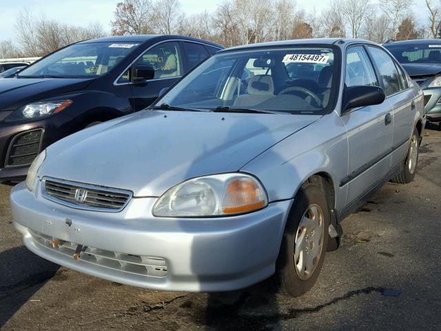 2HGEJ667XTH549801 - 1996 HONDA CIVIC LX SILVER photo 2