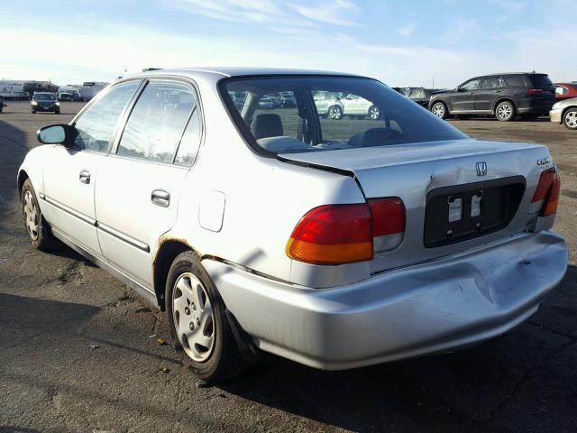 2HGEJ667XTH549801 - 1996 HONDA CIVIC LX SILVER photo 3