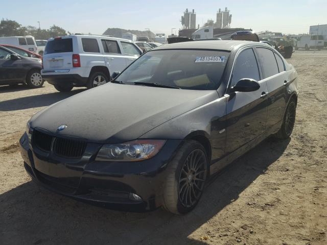 WBAVD53577A008550 - 2007 BMW 335 XI BLUE photo 2