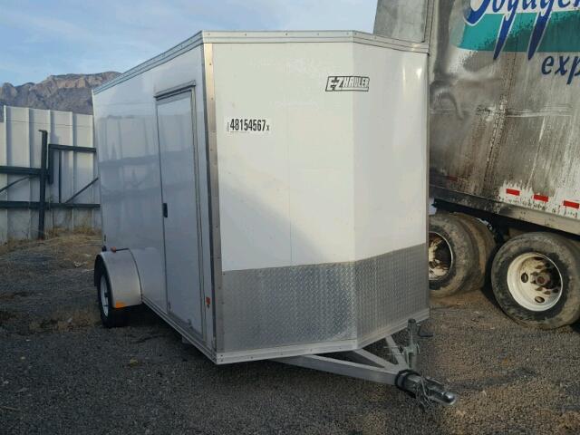 5WFBE1212DB000283 - 2013 UTILITY TRAILER WHITE photo 1