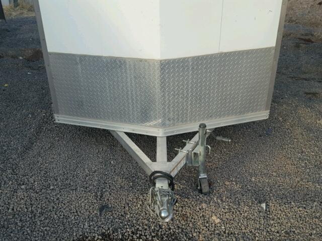 5WFBE1212DB000283 - 2013 UTILITY TRAILER WHITE photo 7