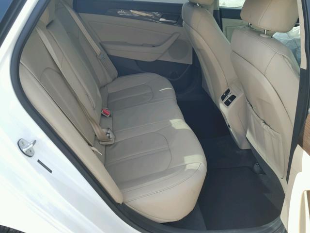 5NPE34AFXJH634914 - 2018 HYUNDAI SONATA SPO WHITE photo 6