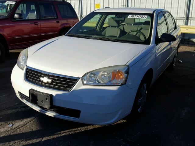1G1ZS58F98F117455 - 2008 CHEVROLET MALIBU LS WHITE photo 2