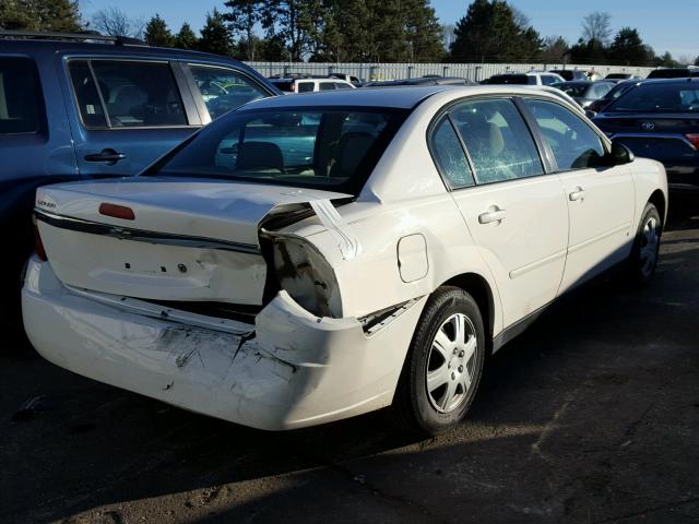 1G1ZS58F98F117455 - 2008 CHEVROLET MALIBU LS WHITE photo 4