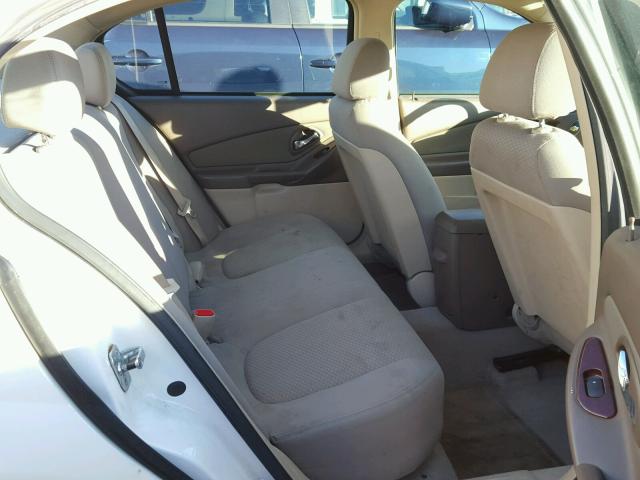 1G1ZS58F98F117455 - 2008 CHEVROLET MALIBU LS WHITE photo 6