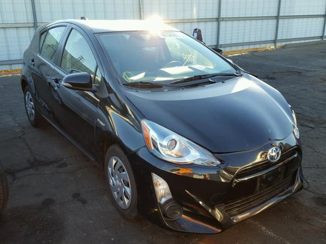 JTDKDTB39F1101952 - 2015 TOYOTA PRIUS C BLACK photo 1