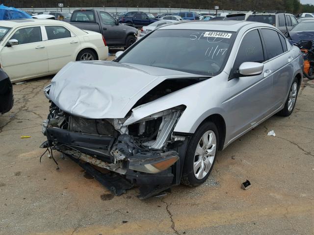 1HGCP2F89AA020603 - 2010 HONDA ACCORD EXL SILVER photo 2