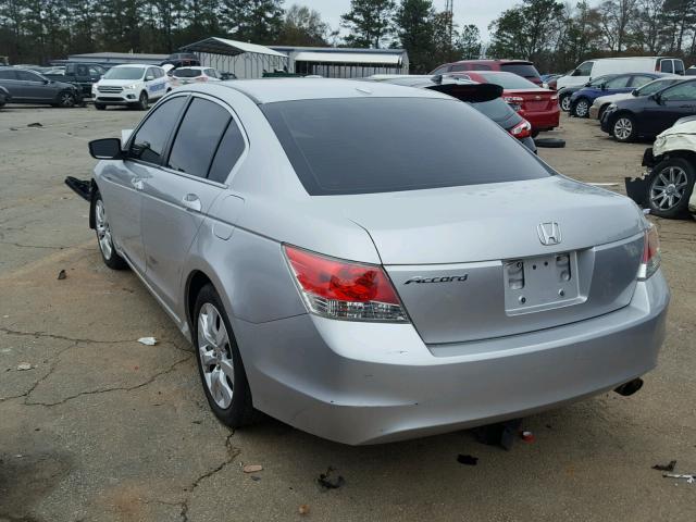 1HGCP2F89AA020603 - 2010 HONDA ACCORD EXL SILVER photo 3