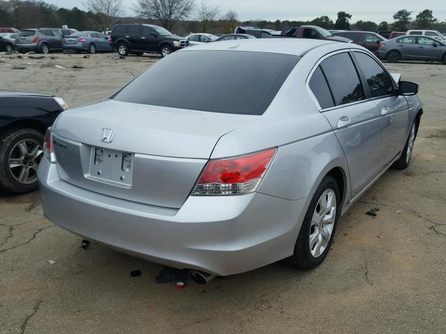 1HGCP2F89AA020603 - 2010 HONDA ACCORD EXL SILVER photo 4