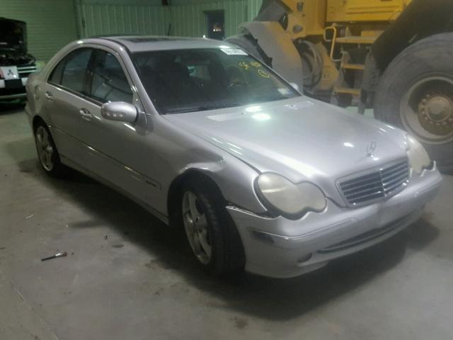 WDBRF40J34A641745 - 2004 MERCEDES-BENZ C 230K SPO SILVER photo 1