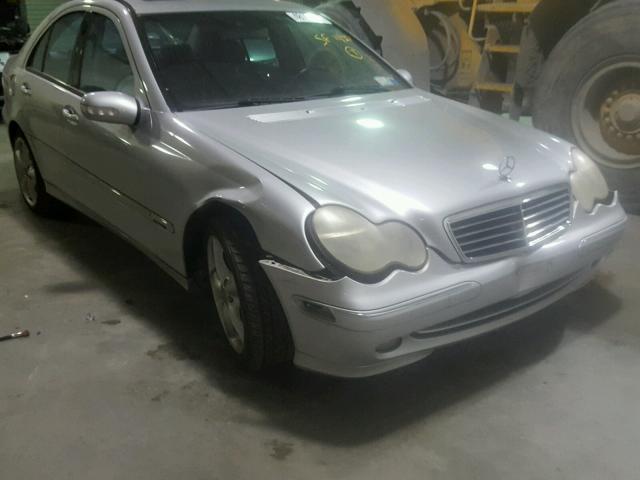 WDBRF40J34A641745 - 2004 MERCEDES-BENZ C 230K SPO SILVER photo 9