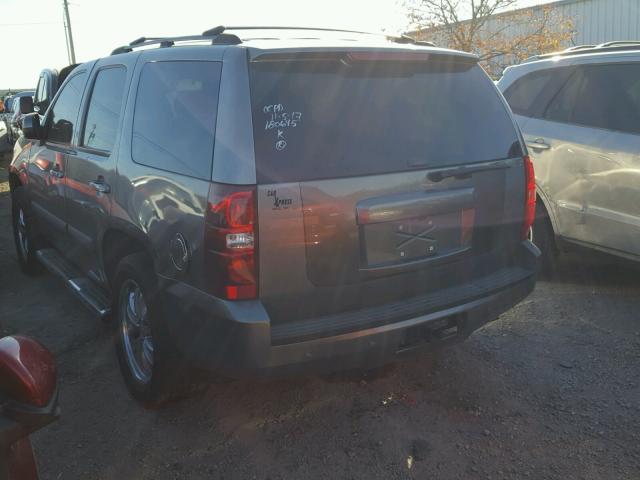 1GNFC13087R102677 - 2007 CHEVROLET TAHOE C150 GRAY photo 3