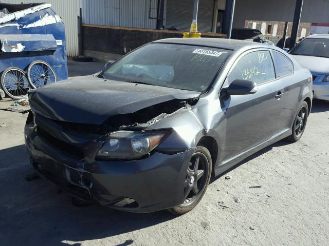 JTKDE177960083201 - 2006 TOYOTA SCION TC GRAY photo 2