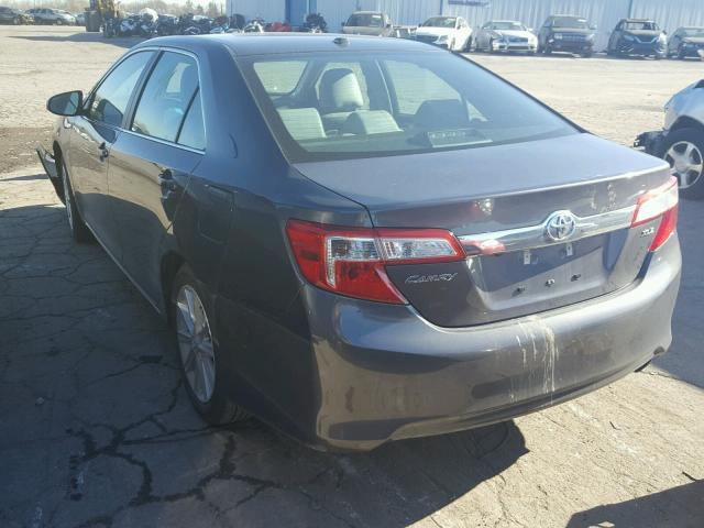 4T1BF1FK9EU798032 - 2014 TOYOTA CAMRY L GRAY photo 3