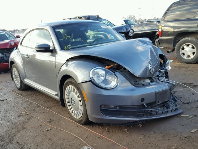 3VWJX7AT2DM681022 - 2013 VOLKSWAGEN BEETLE GRAY photo 1