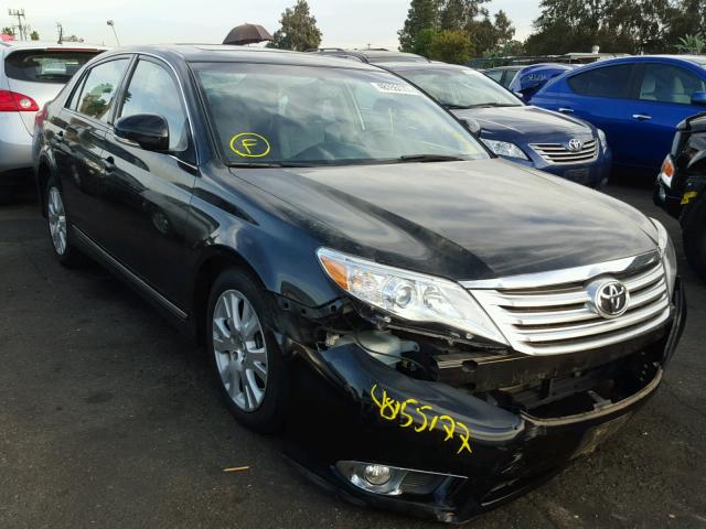 4T1BK3DB4CU449125 - 2012 TOYOTA AVALON BAS BLACK photo 1