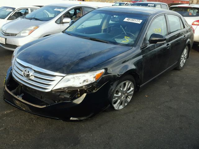 4T1BK3DB4CU449125 - 2012 TOYOTA AVALON BAS BLACK photo 2