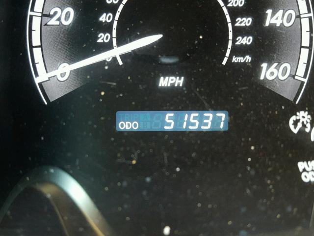 4T1BK3DB4CU449125 - 2012 TOYOTA AVALON BAS BLACK photo 8