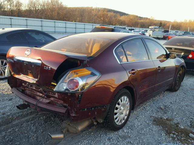 1N4AL2AP7AN484732 - 2010 NISSAN ALTIMA BAS MAROON photo 4