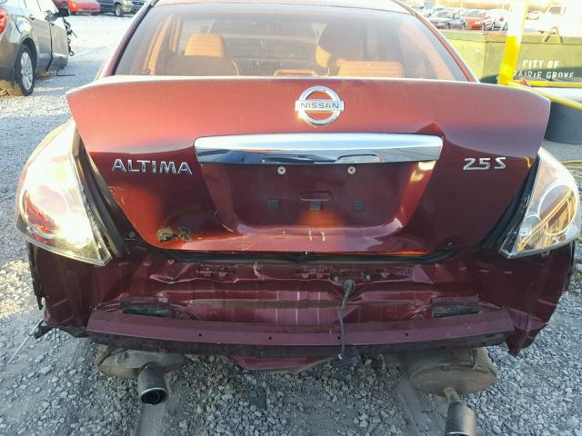 1N4AL2AP7AN484732 - 2010 NISSAN ALTIMA BAS MAROON photo 9