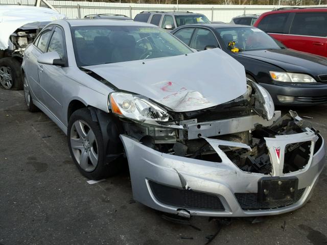 1G2ZJ57B394262842 - 2009 PONTIAC G6 GRAY photo 1