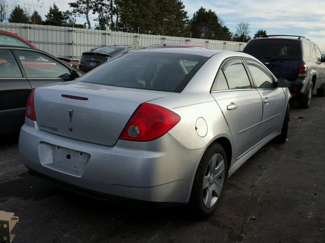 1G2ZJ57B394262842 - 2009 PONTIAC G6 GRAY photo 4