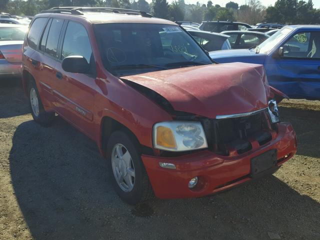 1GKDT13S522298861 - 2002 GMC ENVOY RED photo 1