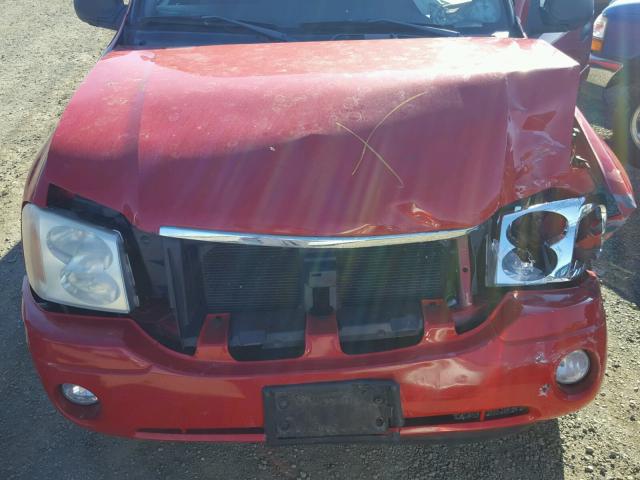 1GKDT13S522298861 - 2002 GMC ENVOY RED photo 7