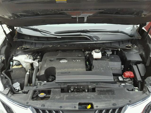 5N1AZ2MG4HN111738 - 2017 NISSAN MURANO S BROWN photo 7