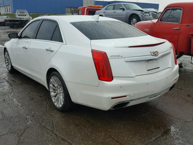 1G6AX5SX5G0127170 - 2016 CADILLAC CTS LUXURY WHITE photo 3