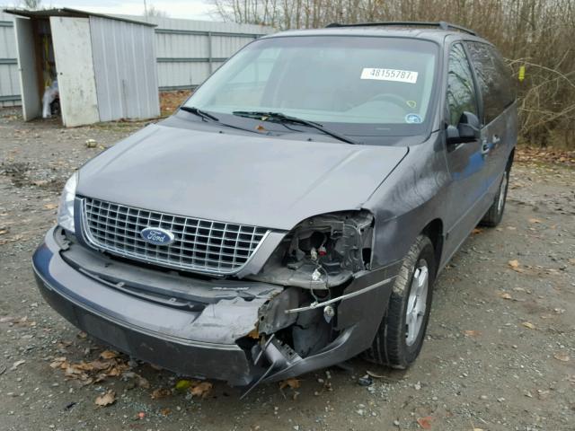 2FMZA52216BA42857 - 2006 FORD FREESTAR S GRAY photo 2