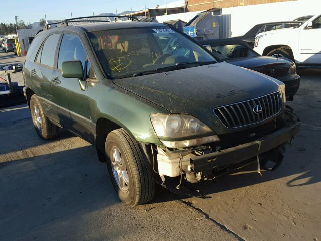 JT6GF10U4X0036734 - 1999 LEXUS RX 300 GREEN photo 1