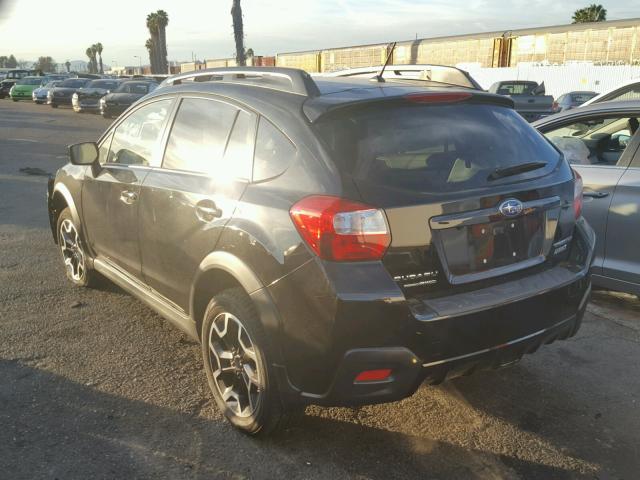 JF2GPABC5HH244247 - 2017 SUBARU CROSSTREK BLACK photo 3