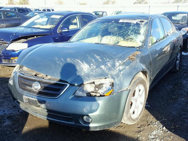 1N4BL11E72C152428 - 2002 NISSAN ALTIMA SE GREEN photo 2