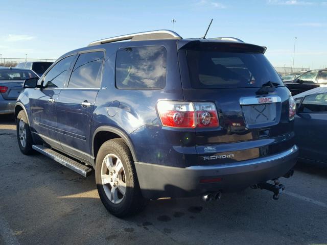 1GKER33728J187824 - 2008 GMC ACADIA SLT ლურჯი ფოტო 3