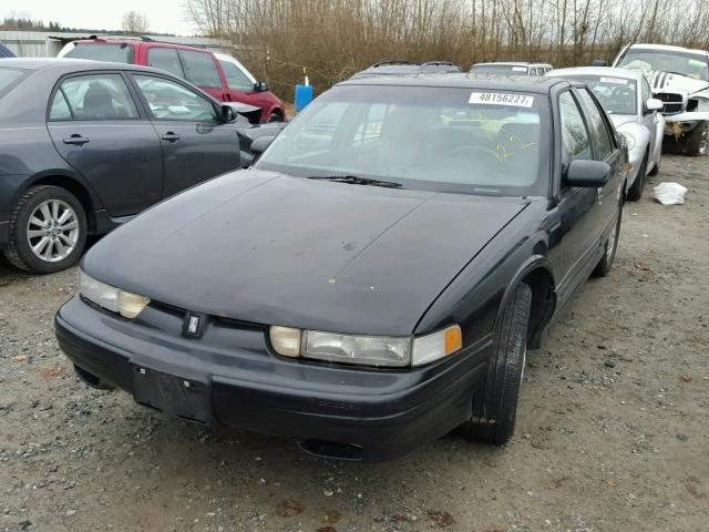 1G3WH52M4TF323758 - 1996 OLDSMOBILE CUTLASS SU BLACK photo 2