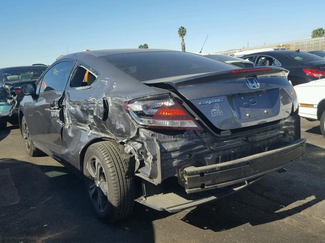 2HGFG3B88FH507521 - 2015 HONDA CIVIC EX შავი ფოტო 3
