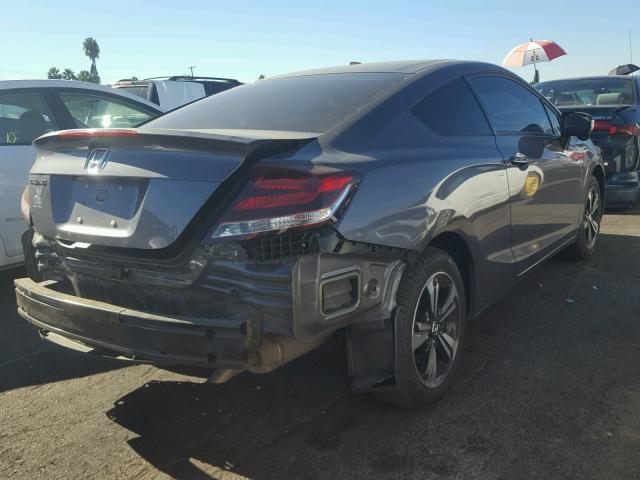 2HGFG3B88FH507521 - 2015 HONDA CIVIC EX შავი ფოტო 4