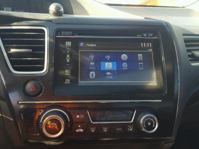 2HGFG3B88FH507521 - 2015 HONDA CIVIC EX შავი ფოტო 9