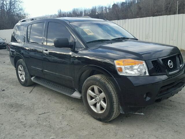 5N1AA0ND5EN608406 - 2014 NISSAN ARMADA SV BLACK photo 1