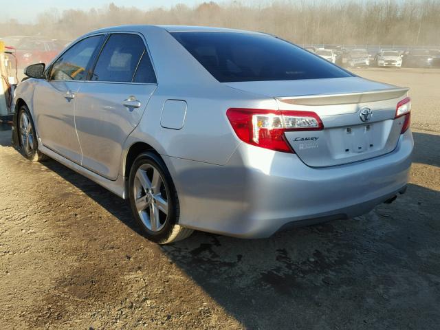 4T1BF1FK8DU288687 - 2013 TOYOTA CAMRY L SILVER photo 3