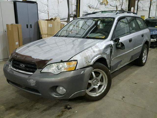 4S4BP61C576321471 - 2007 SUBARU LEGACY OUT SILVER photo 2