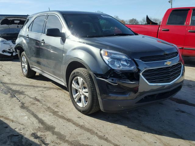 2GNALBEKXH1532008 - 2017 CHEVROLET EQUINOX LS GRAY photo 1