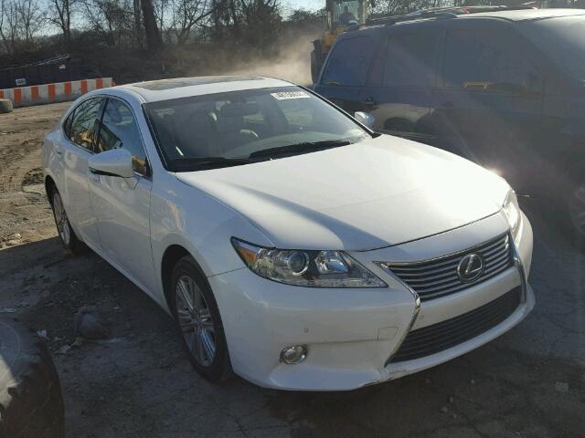 JTHBK1GG6E2128667 - 2014 LEXUS ES 350 WHITE photo 1