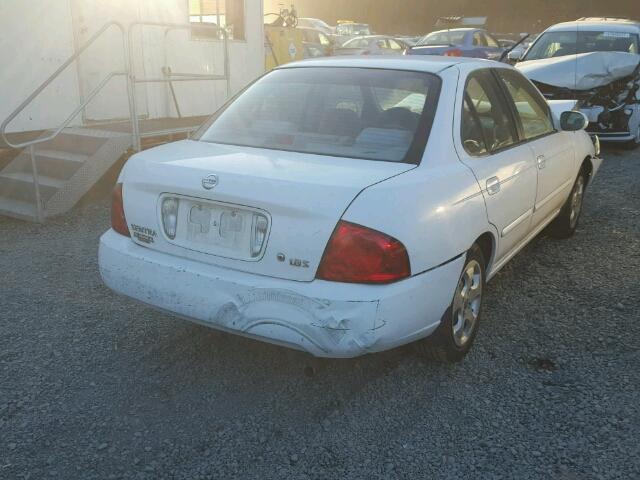 3N1CB51D55L578386 - 2005 NISSAN SENTRA 1.8 WHITE photo 4