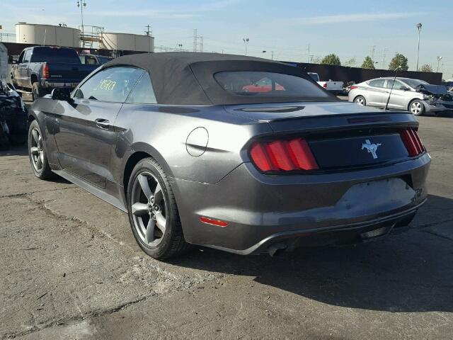 1FATP8EM3G5307586 - 2016 FORD MUSTANG GRAY photo 3