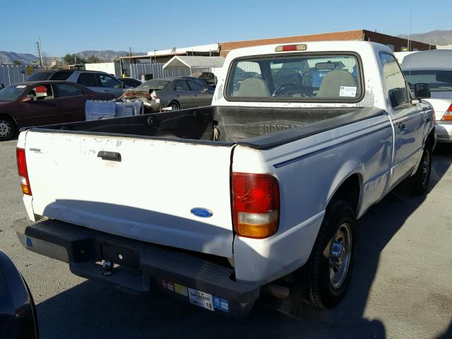 1FTCR10A0VUC43809 - 1997 FORD RANGER WHITE photo 4